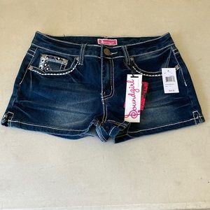 Soundgirl Denim Shorts NWT
